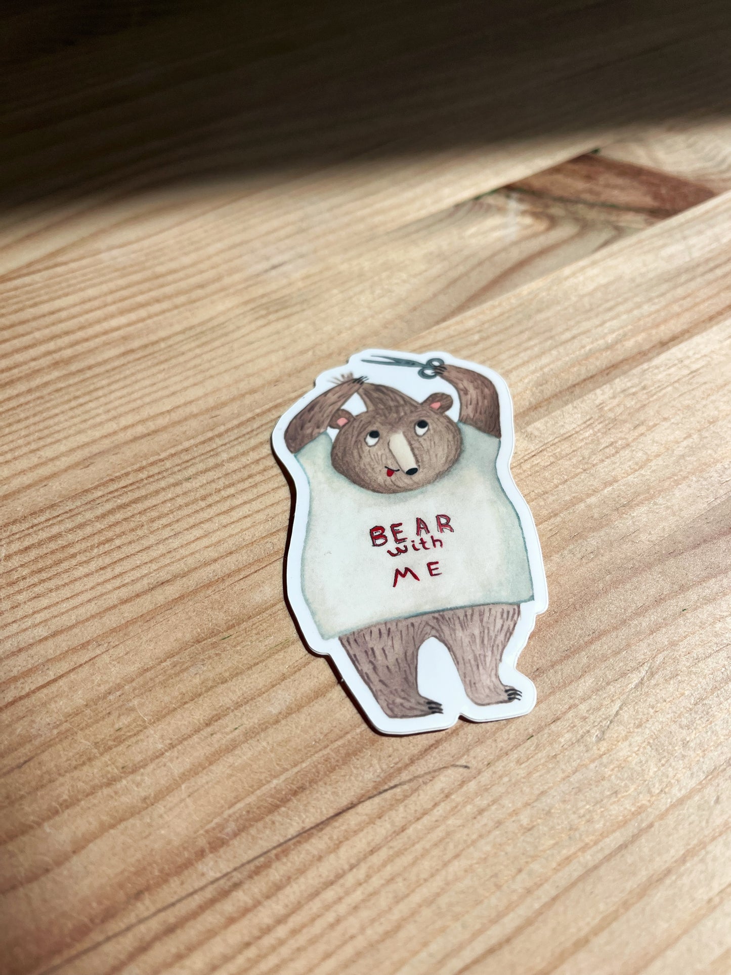 Bangs Vinyl Decorative Sticker