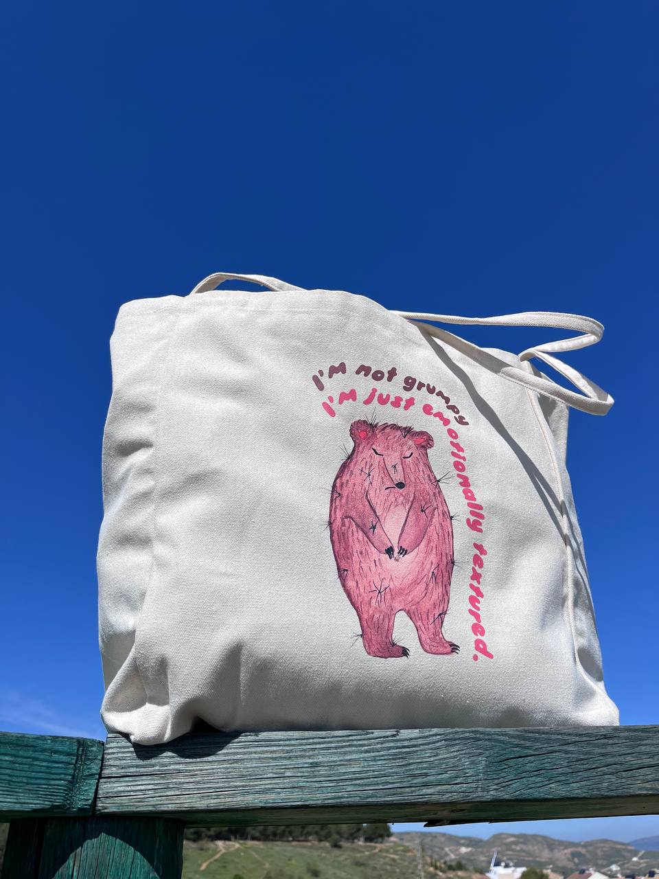 Oversized Canvas Tote Bag