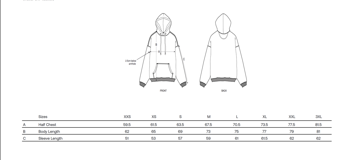 sizing guide