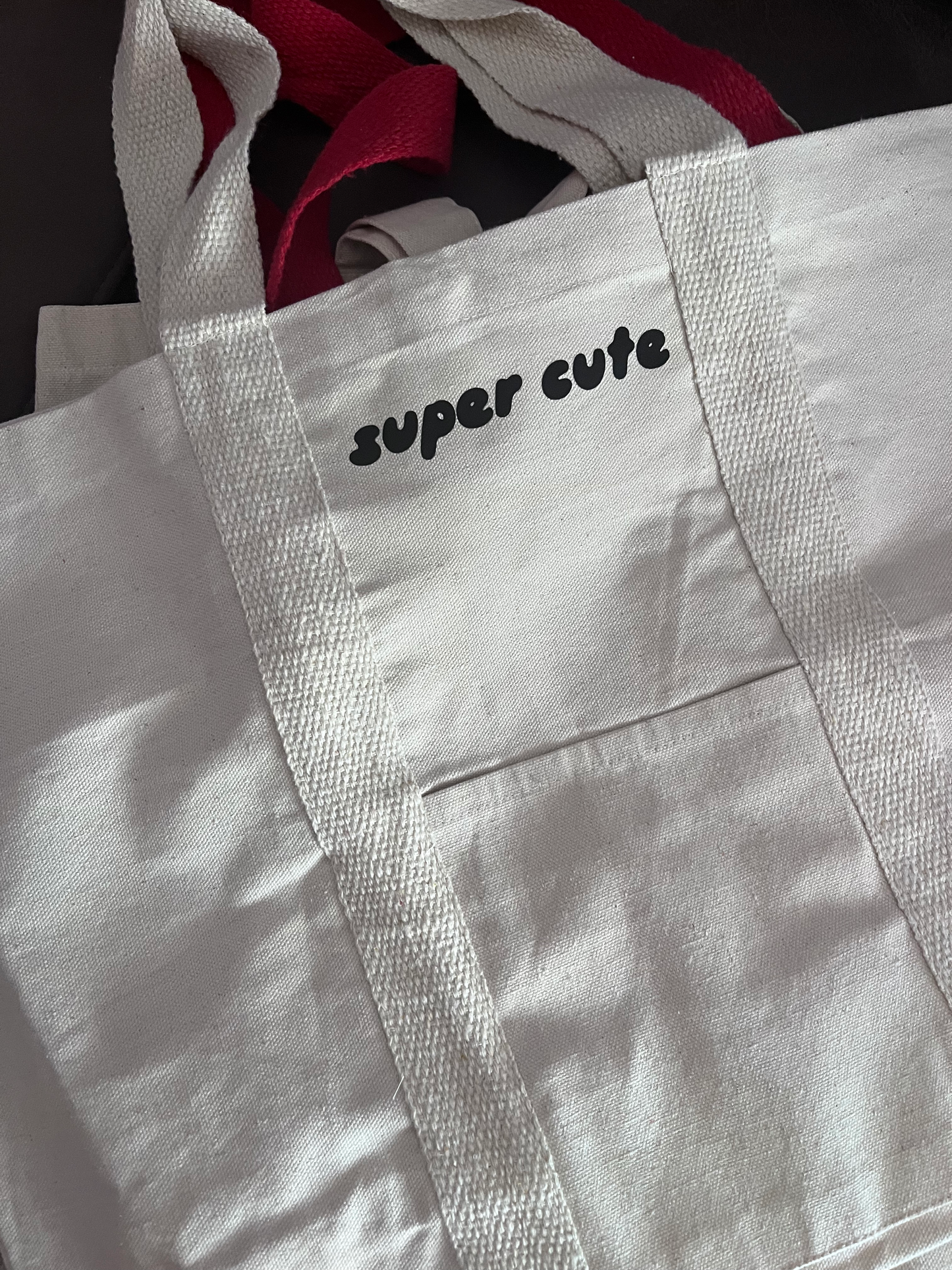 Extra-Large Canvas Tote Bag – Artist & Coffee Bear Designs