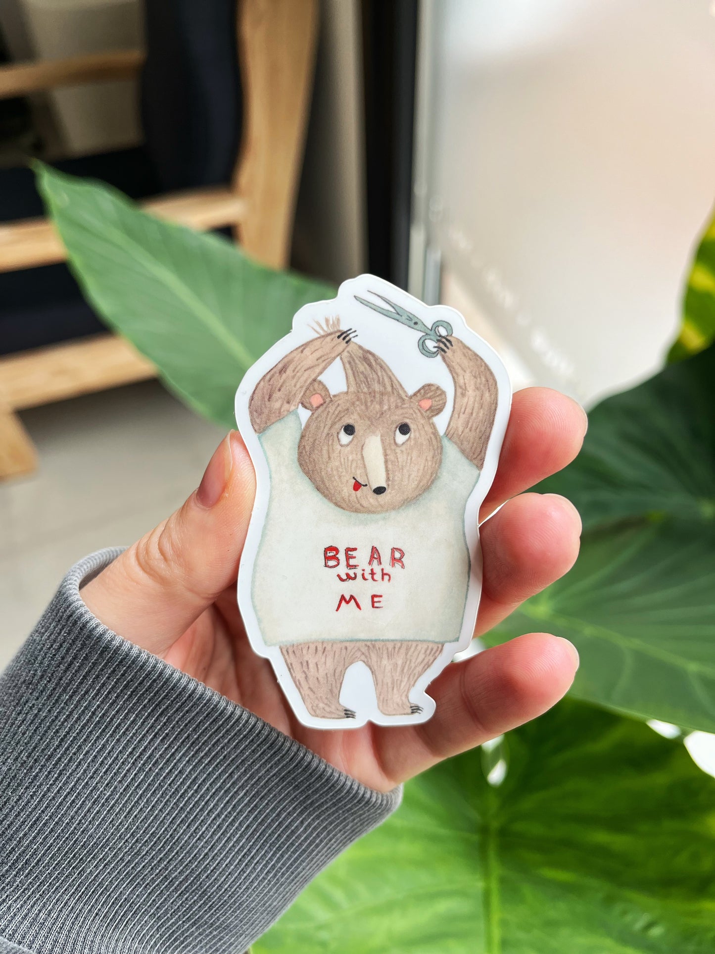 Bangs Vinyl Decorative Sticker