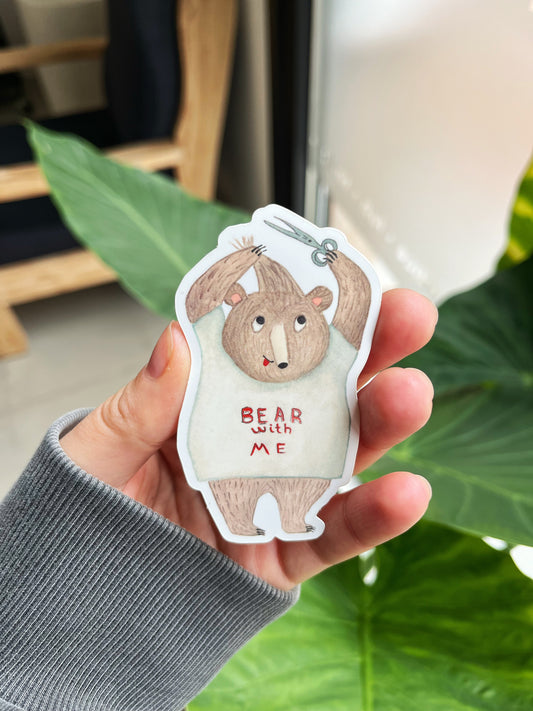 Bangs Vinyl Decorative Sticker