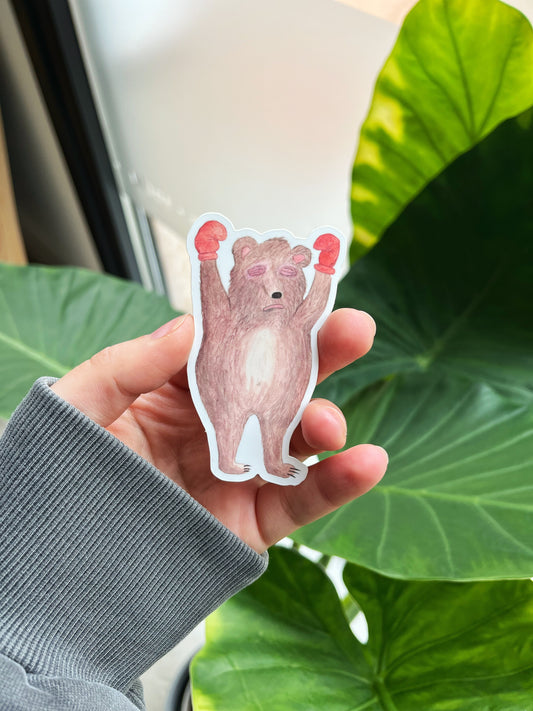 Rocky Fighter Vinyl Decorative Sticker