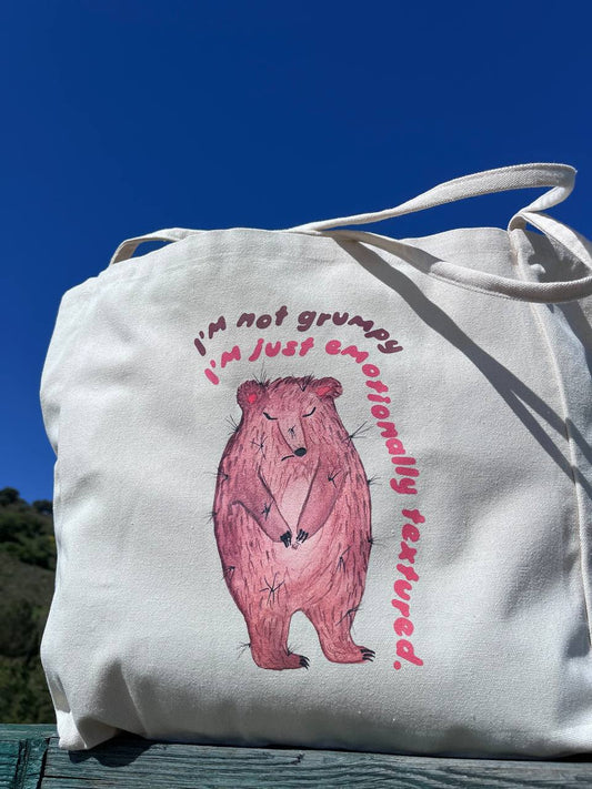 Oversized Canvas Tote Bag