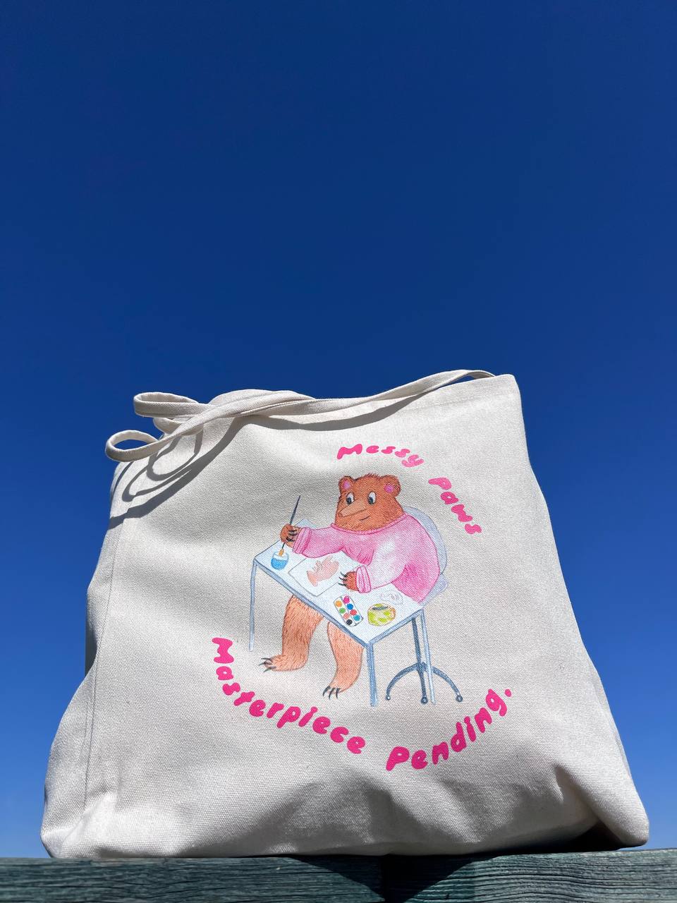 Oversized Canvas Tote Bag